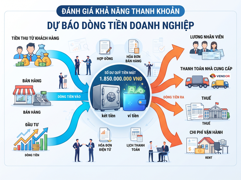 Làm sao dự báo dòng tiền?