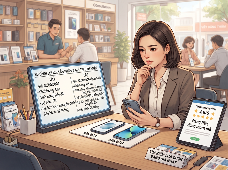 Khách hàng mua vì giá hay vì giá trị?