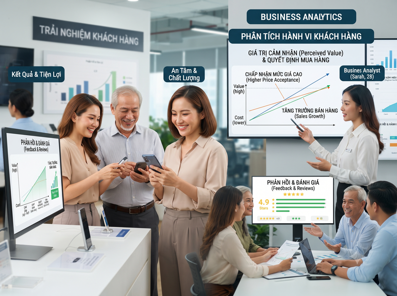 Vì sao khách hàng vẫn mua dù giá cao?