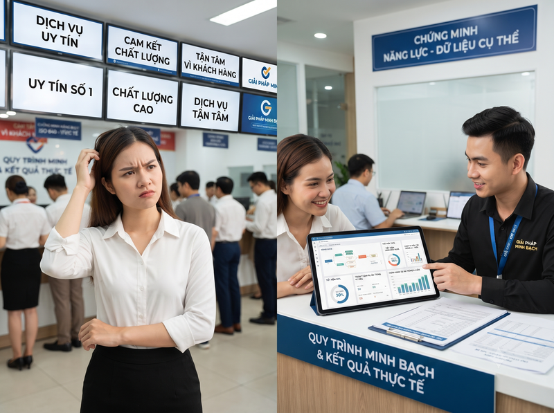 Vì sao doanh nghiệp dễ bị hòa lẫn?