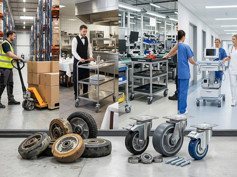 Kinh doanh phụ kiện bánh xe đẩy có tiềm năng không?