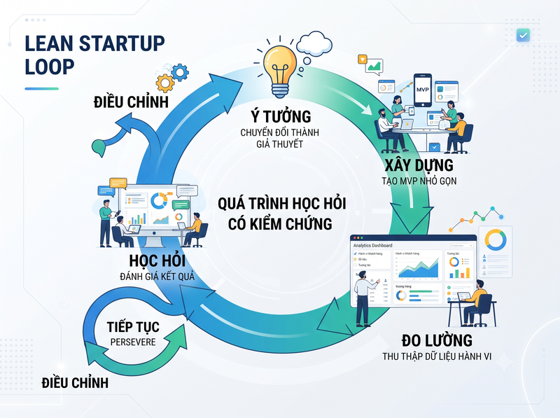 Lean Startup là gì và hoạt động thế nào?