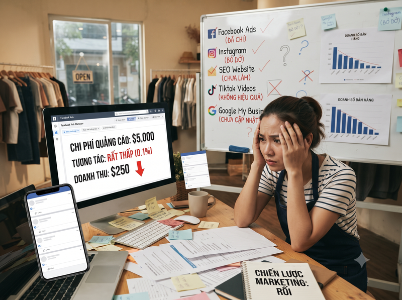 Marketing cho cửa hàng nên bắt đầu như thế nào?