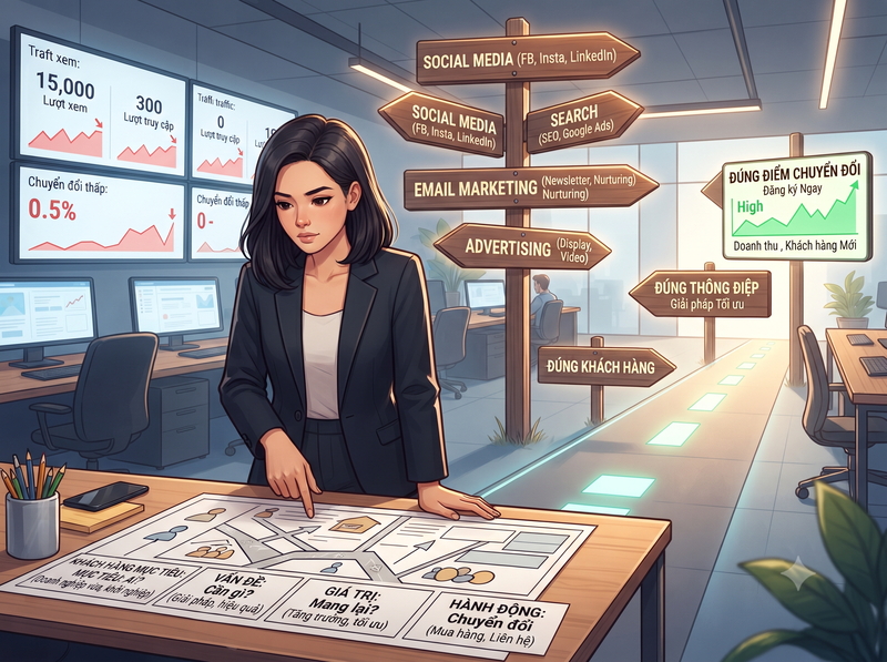 Marketing cho doanh nghiệp mới nên bắt đầu thế nào?
