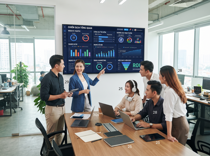 Doanh nghiệp nên làm Marketing Online hay Offline?