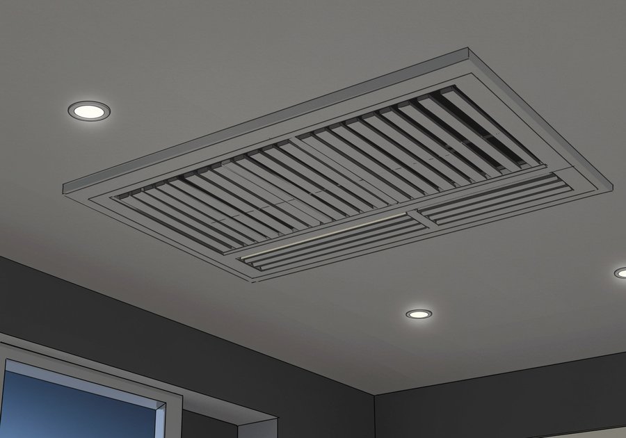 Sử dụng miệng gió thải giúp giảm nhiệt và tăng thông thoáng trong xưởng