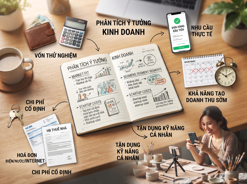Nên kinh doanh gì dễ bắt đầu?
