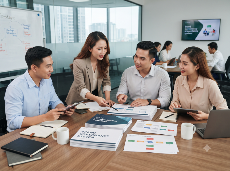 Nhất quán thương hiệu khi doanh nghiệp mở rộng quy mô