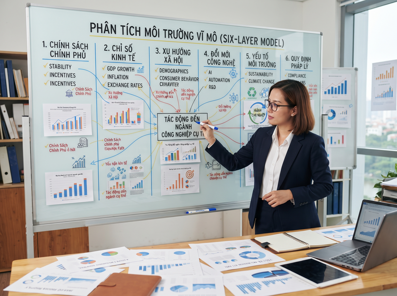 Cách áp dụng PESTEL để đánh giá môi trường kinh doanh