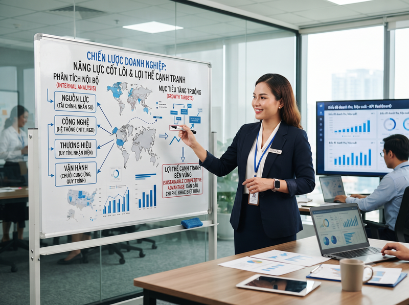 Cách phân tích SWOT giúp xác định cơ hội và lợi thế cạnh tranh