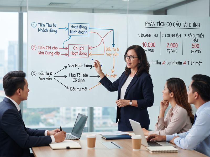 Làm sao quản lý dòng tiền hiệu quả?