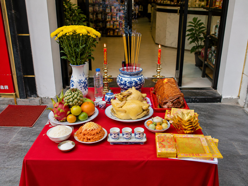 Quy trình cúng khai trương từ chuẩn bị đến hoàn thành nghi lễ