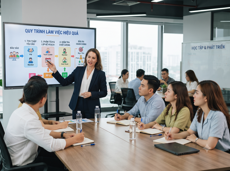 Cách xây dựng quy trình làm việc hiệu quả