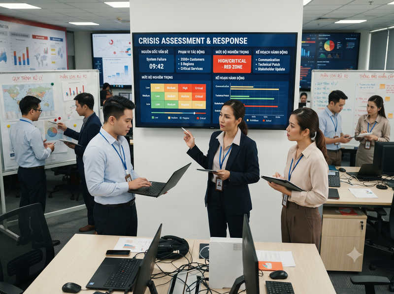 Doanh nghiệp có cần quy trình xử lý khủng hoảng?