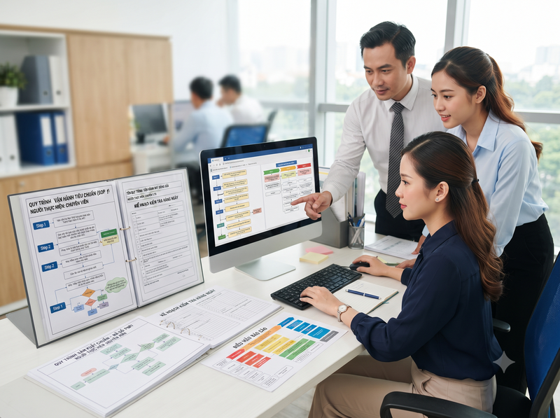 SOP doanh nghiệp giúp chuẩn hóa công việc thế nào?