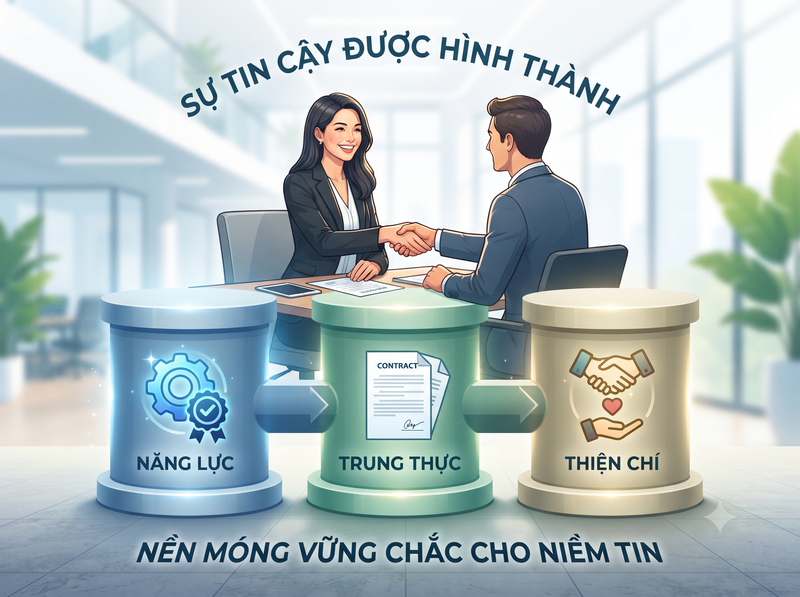 Làm sao tạo niềm tin với khách hàng?