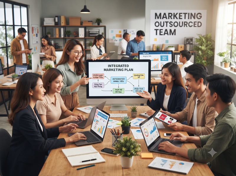 Doanh nghiệp nhỏ có cần thuê ngoài Marketing?