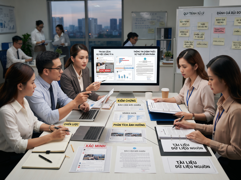 Tin giả ảnh hưởng doanh nghiệp thế nào?