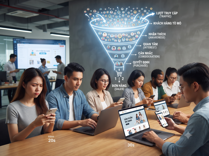 Vì sao website nhiều lượt xem nhưng ít đơn hàng?