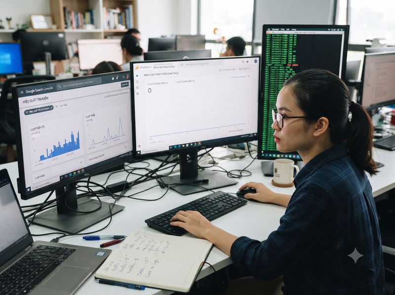 Website không có traffic: Cách tìm nguyên nhân và khắc phục