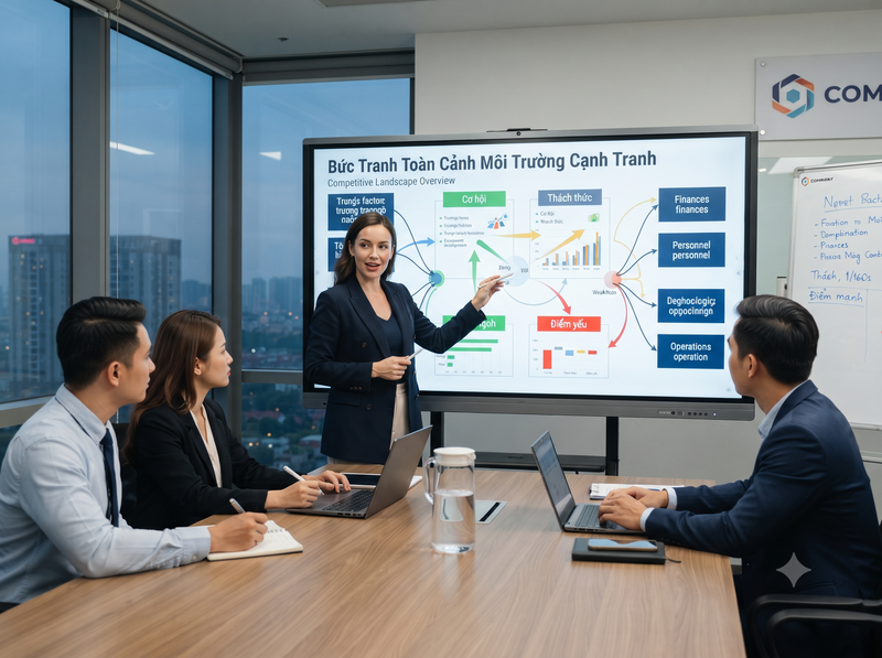 Quy trình xây dựng chiến lược kinh doanh từ phân tích đến triển khai