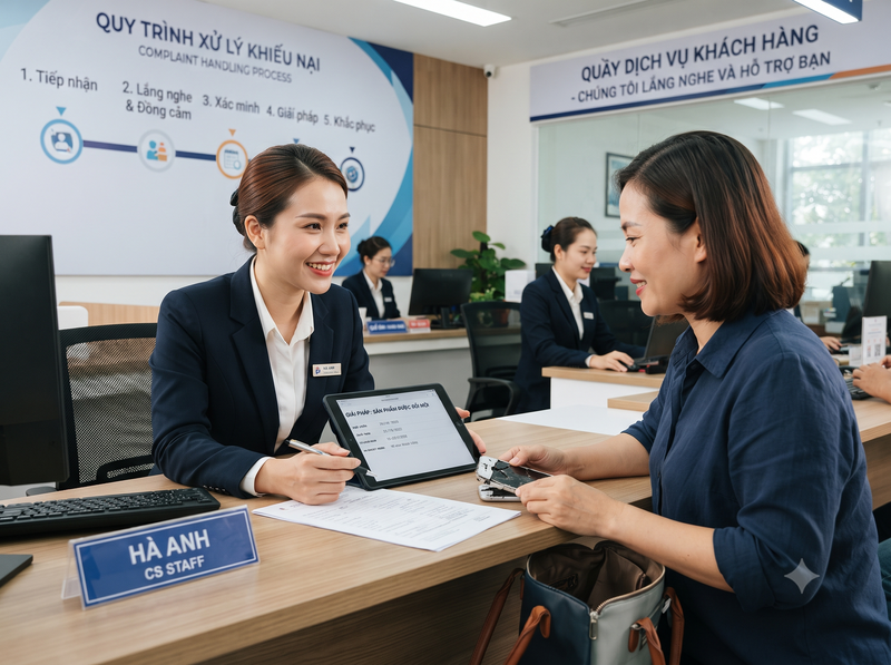 Khi nào cần xin lỗi khách hàng công khai?