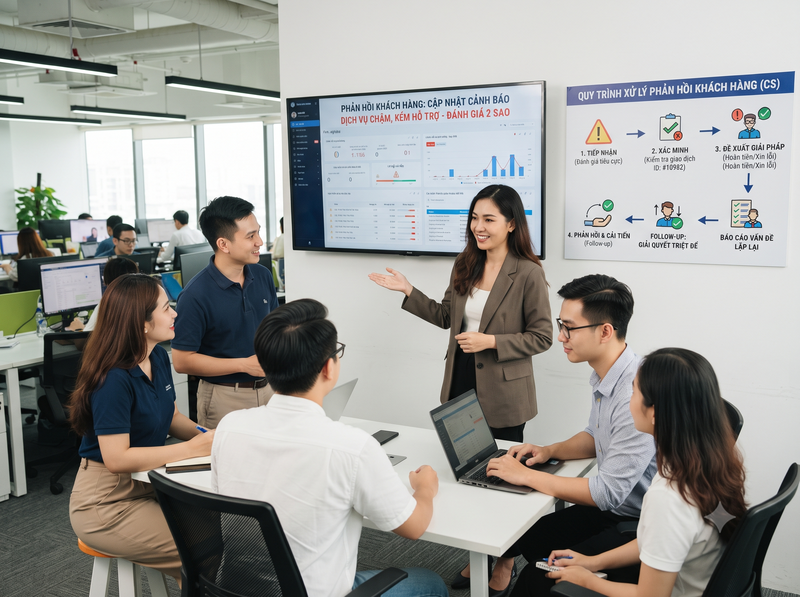 Xử lý đánh giá tiêu cực như thế nào?