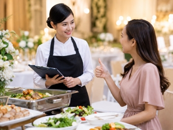 Cách chăm sóc khách hàng đã đặt tiệc