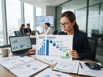 Phân biệt lợi nhuận gộp và lợi nhuận ròng trong quản trị