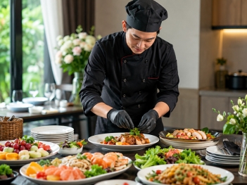Mô hình kinh doanh nấu tiệc tại nhà hoạt động như thế nào