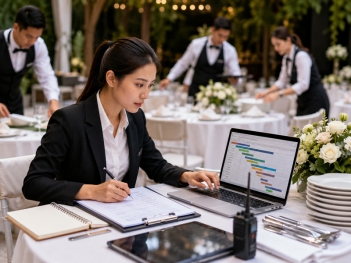 Cách quản lý nhiều đơn đặt tiệc cùng thời điểm