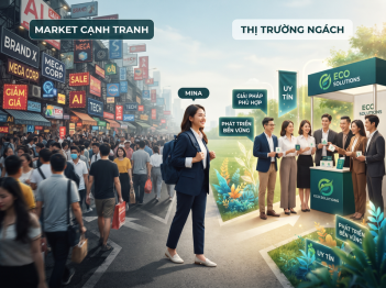 Chọn thị trường ngách để tạo lợi thế cạnh tranh bền vững