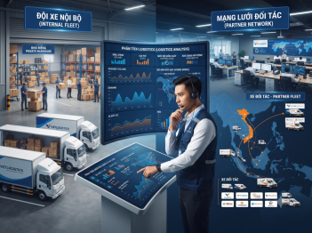 Thuê ngoài vận chuyển hay tự vận hành logistics?
