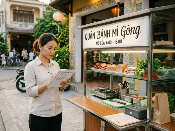 Mở cửa hàng bánh xe đẩy cần bao nhiêu vốn và chi phí gì?