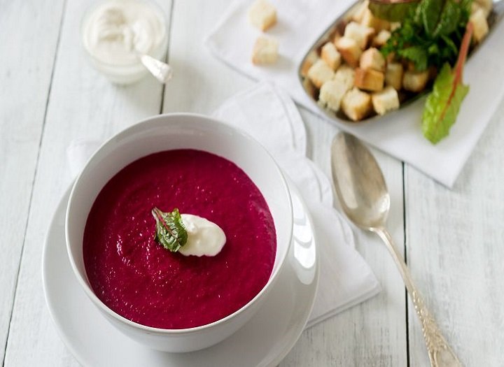 cháo củ dền nấu với gì cho bé