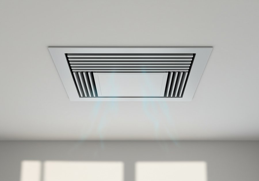 miệng gió thải cho khu sản xuất