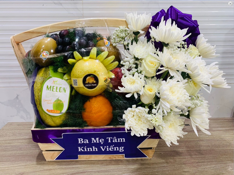 ý nghĩa giỏ trái cây chia buồn